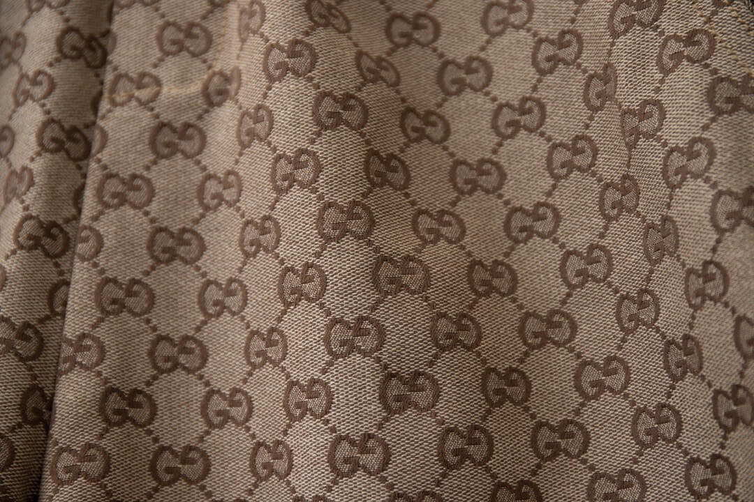 Brown All-Over Print Shorts