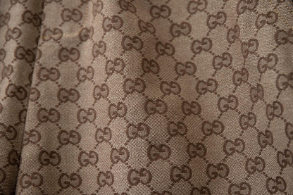 Brown All-Over Print Shorts