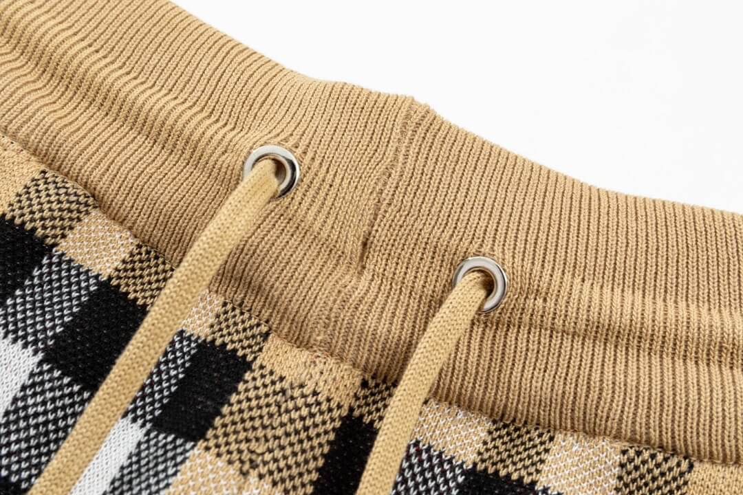 Striped Knit Shorts