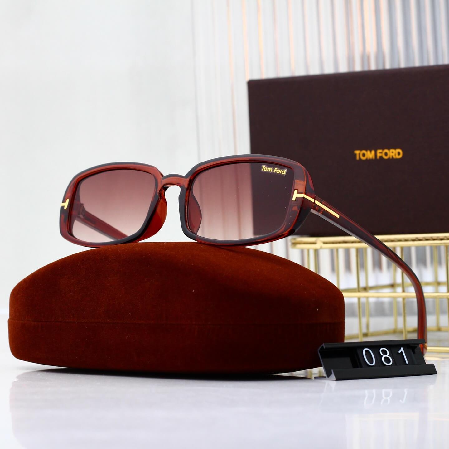 Retro Minimalist Square Frame Thin Temple Sunglasses