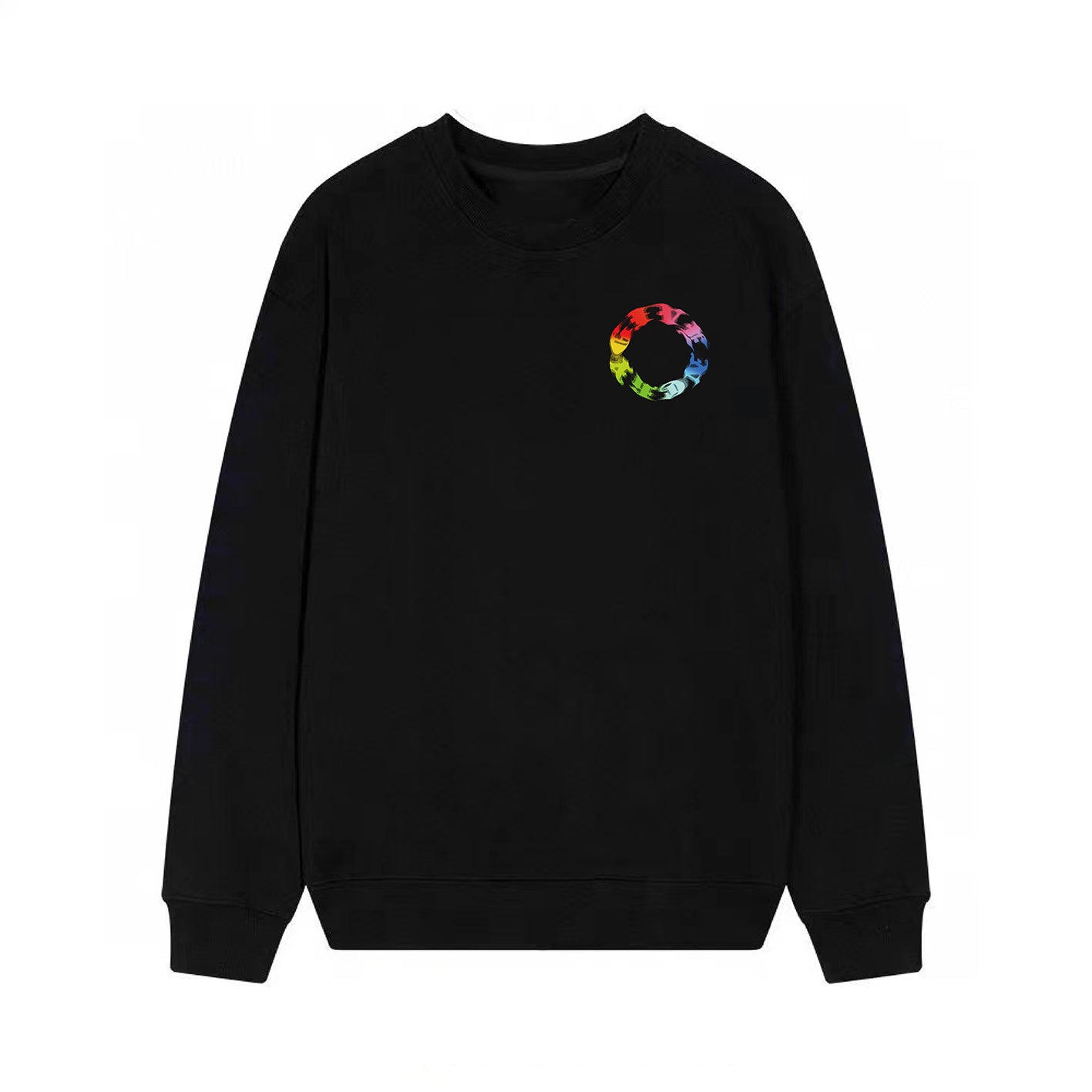 Circle Print Sweatshirt