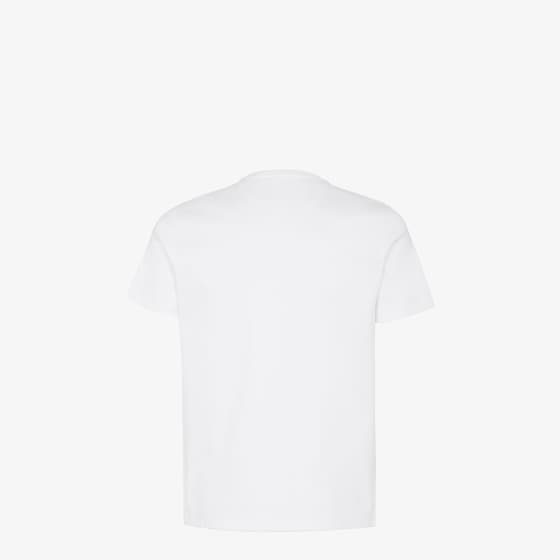 White Letters Print T Shirt