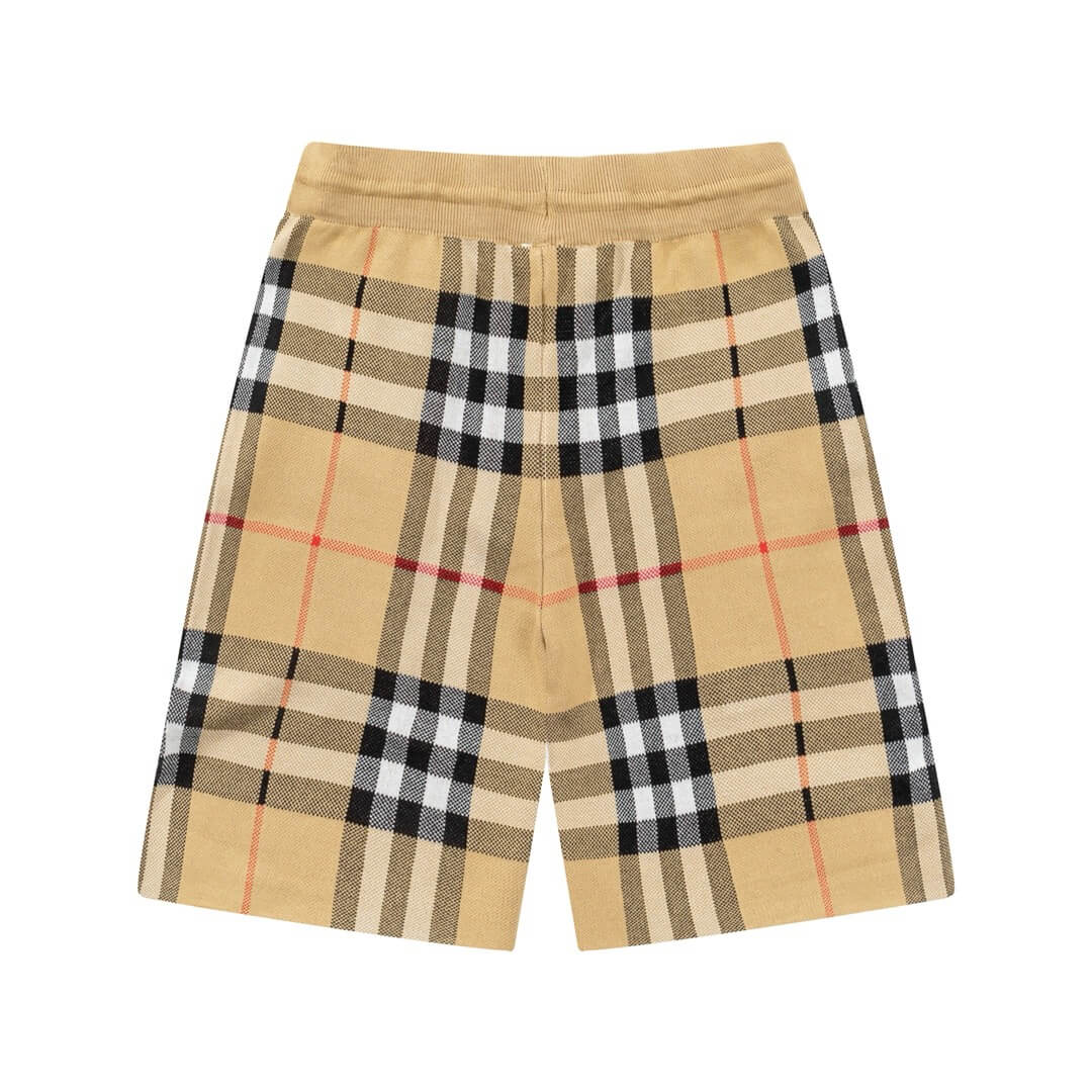 Striped Knit Shorts