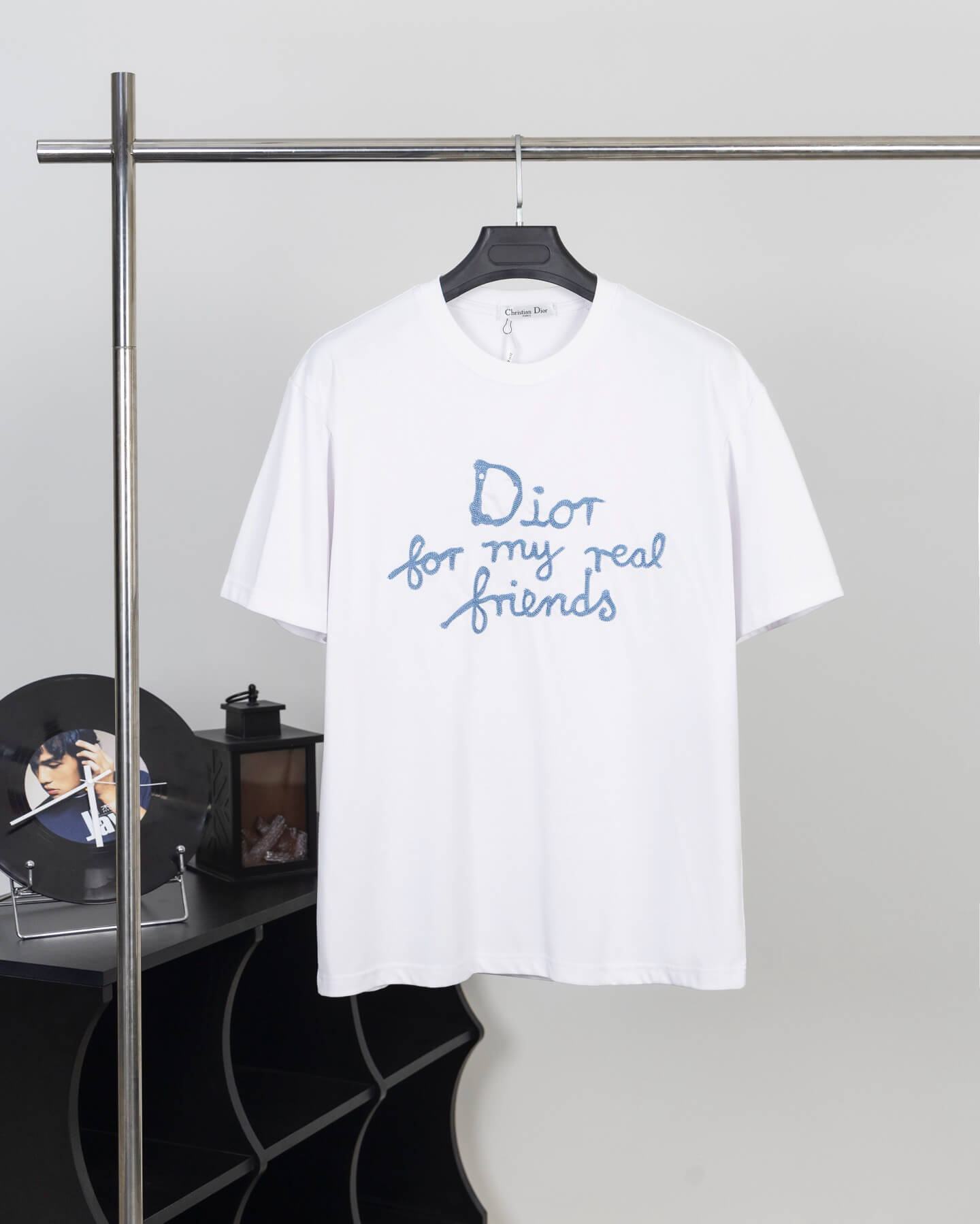 Letter Embroidery T Shirt