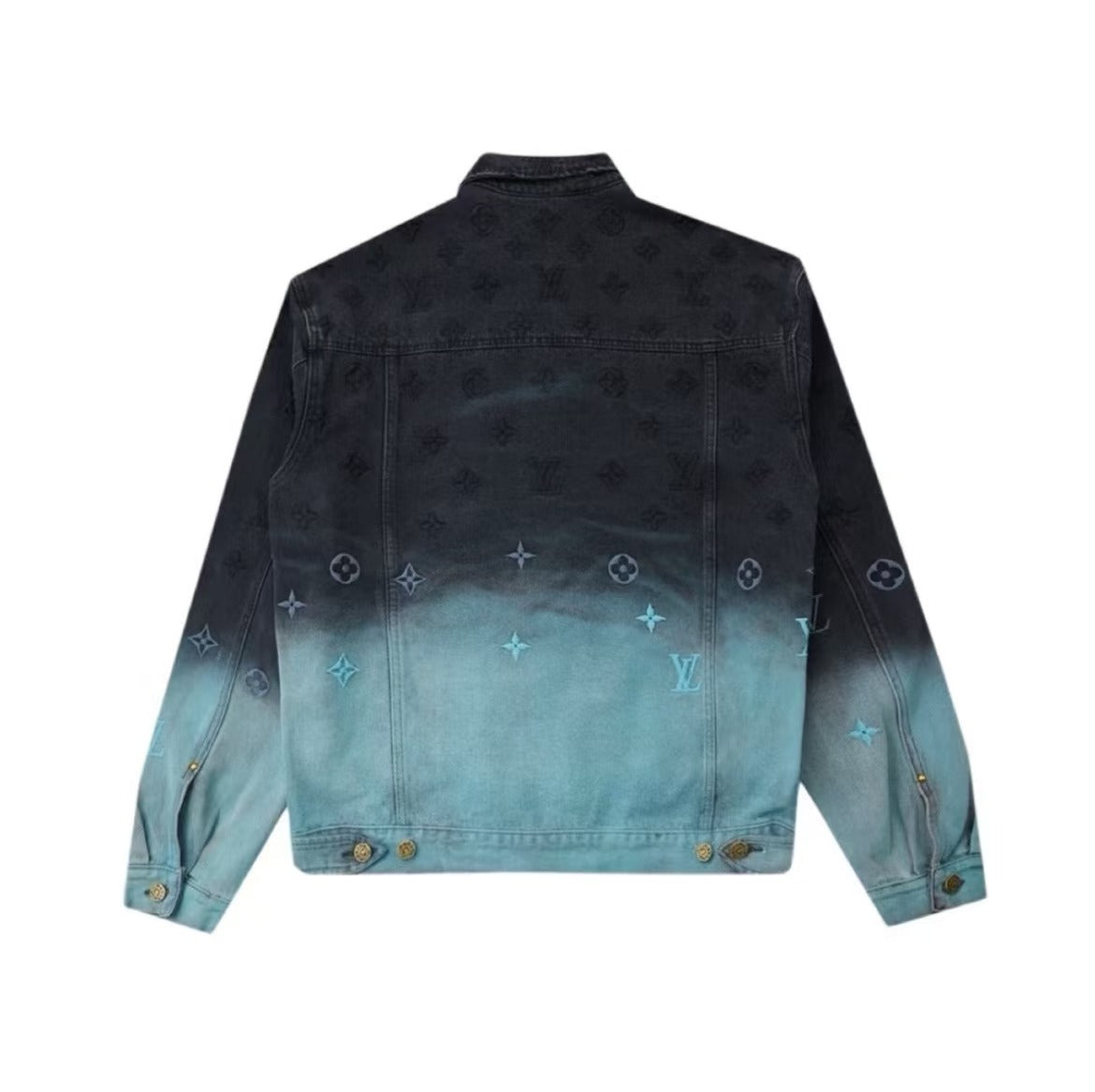 2024 New Gradient Denim Jacket