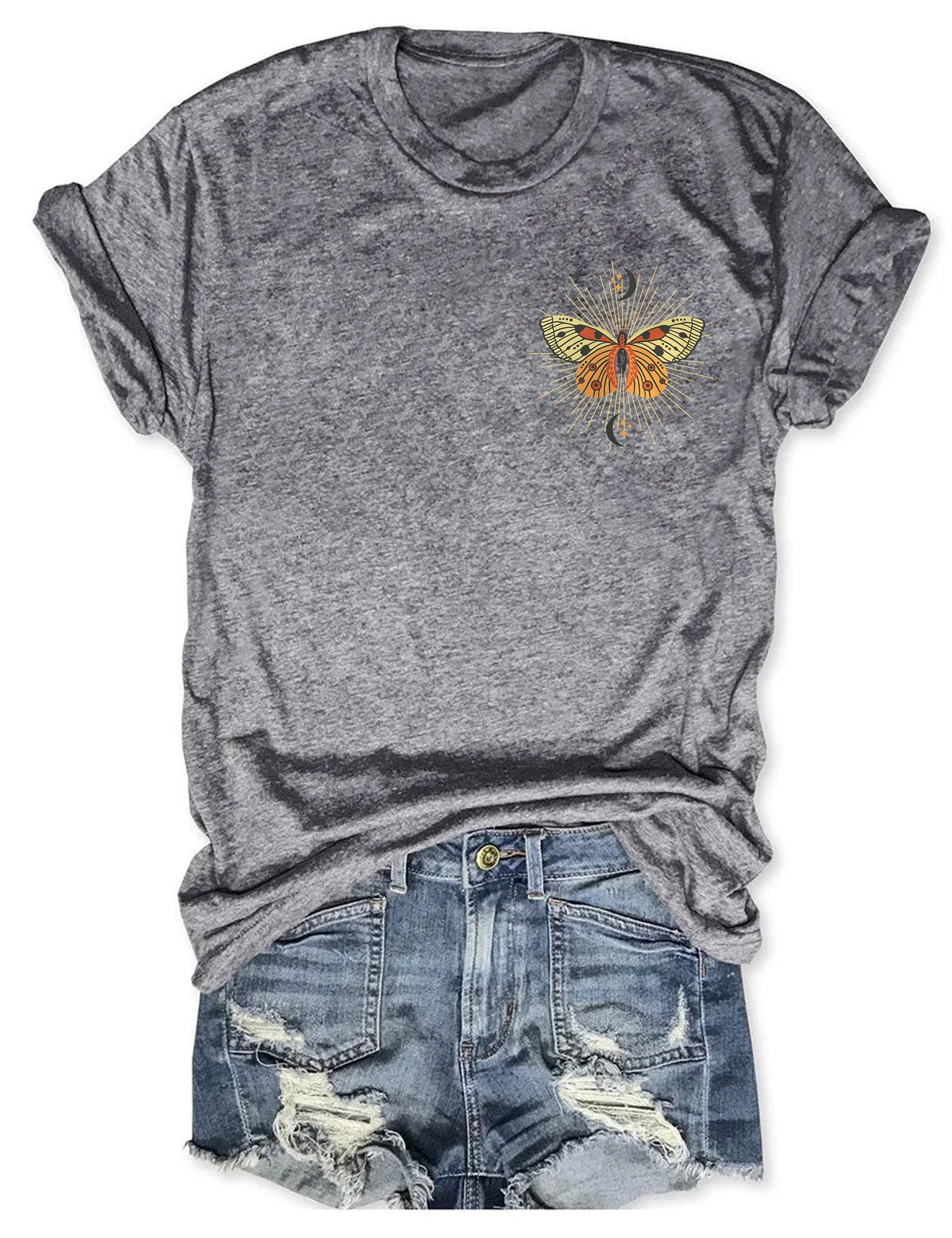Celestial Moth Butterfly T-shirt