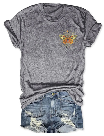 Celestial Moth Butterfly T-shirt