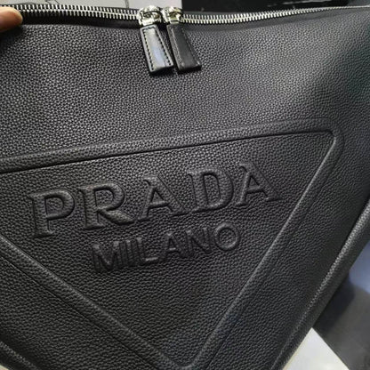 Chic Oversized Triangle Crossbody Bag