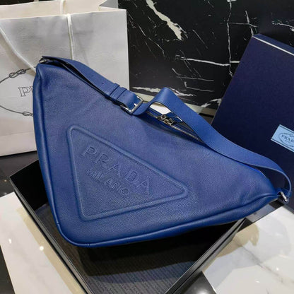 Chic Oversized Triangle Crossbody Bag
