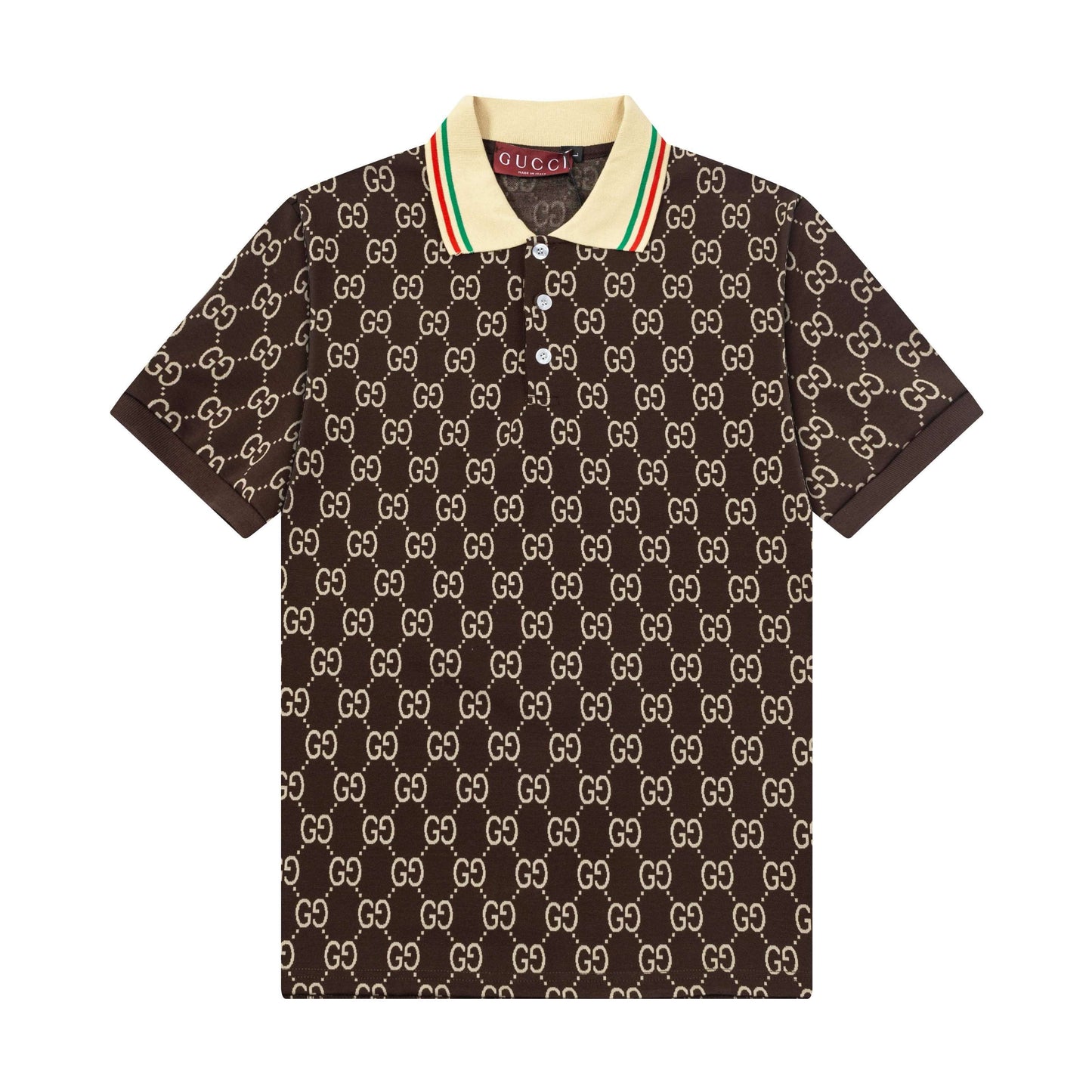 Double G Full Print Polo Shirt