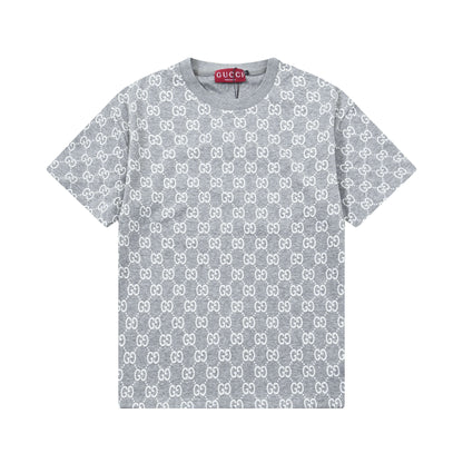 Multicolor Double G Full Print T Shirt