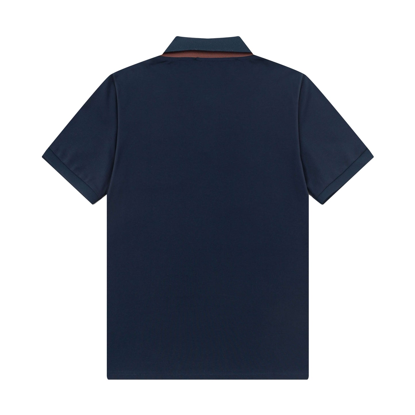 Neckline Stripes Polo Shirt