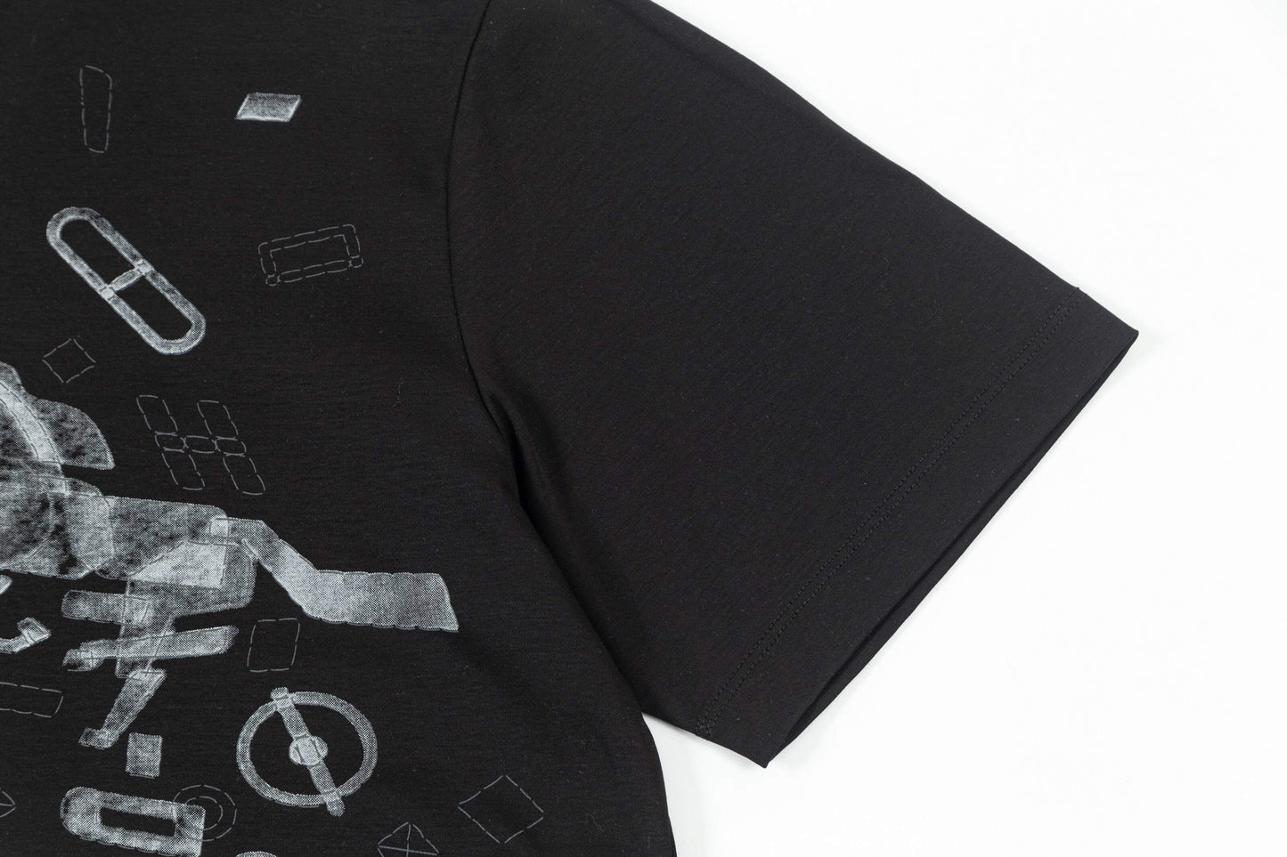 Blue Print T Shirt