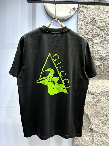 Surfer Print  T Shirt