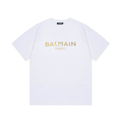 Foil Letter Print T-shirt