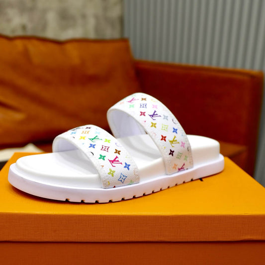 Casual Colorful Jacquard Slippers