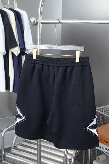 Classic Embroidered Petal Shorts