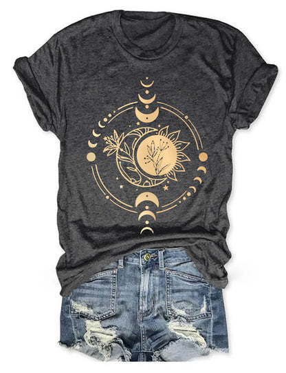 Shiny Mysterious Moon Phase T-shirt