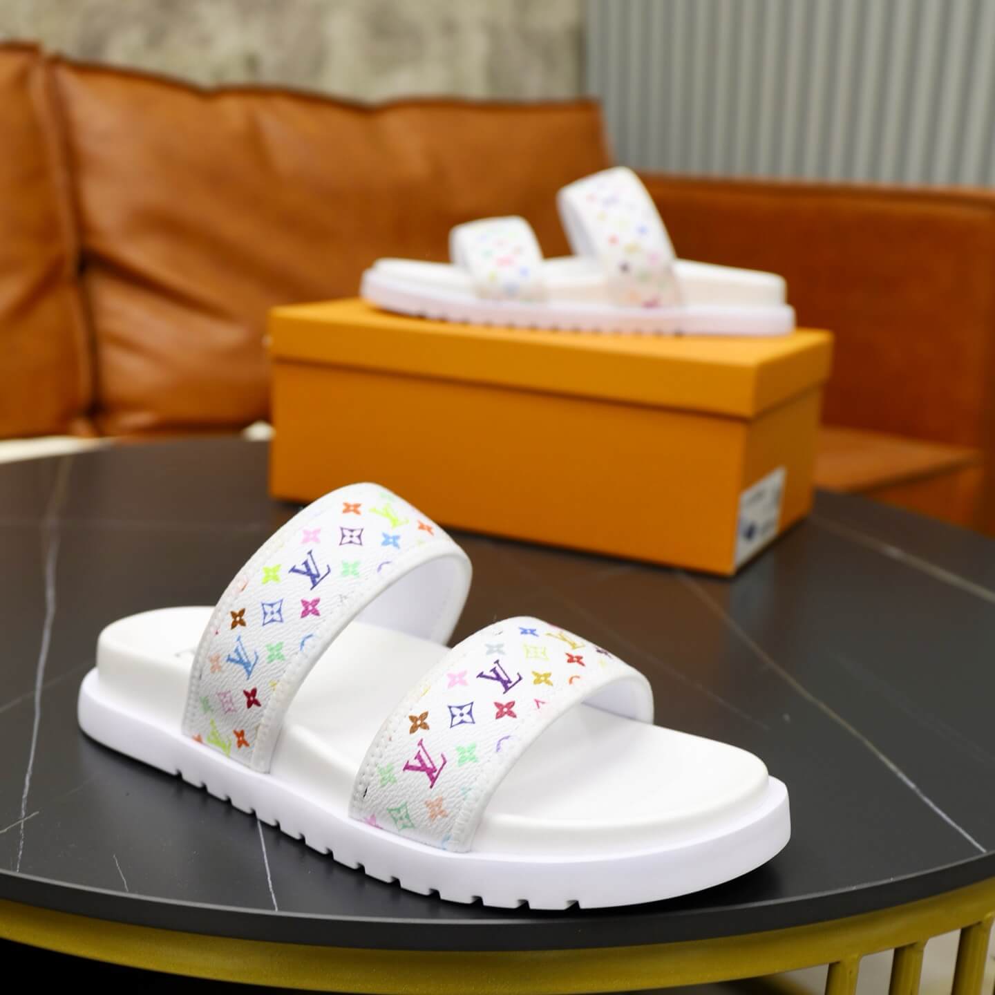Casual Colorful Jacquard Slippers