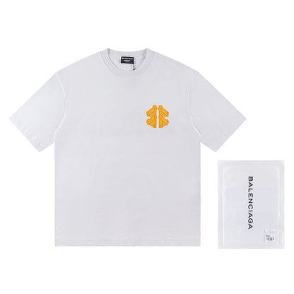 Silicone Letter Design T-Shirt