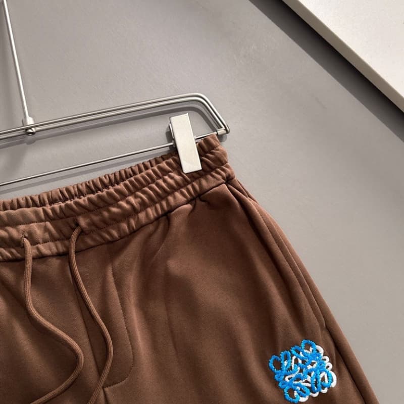 3D Shadow Knit Embroidered Shorts