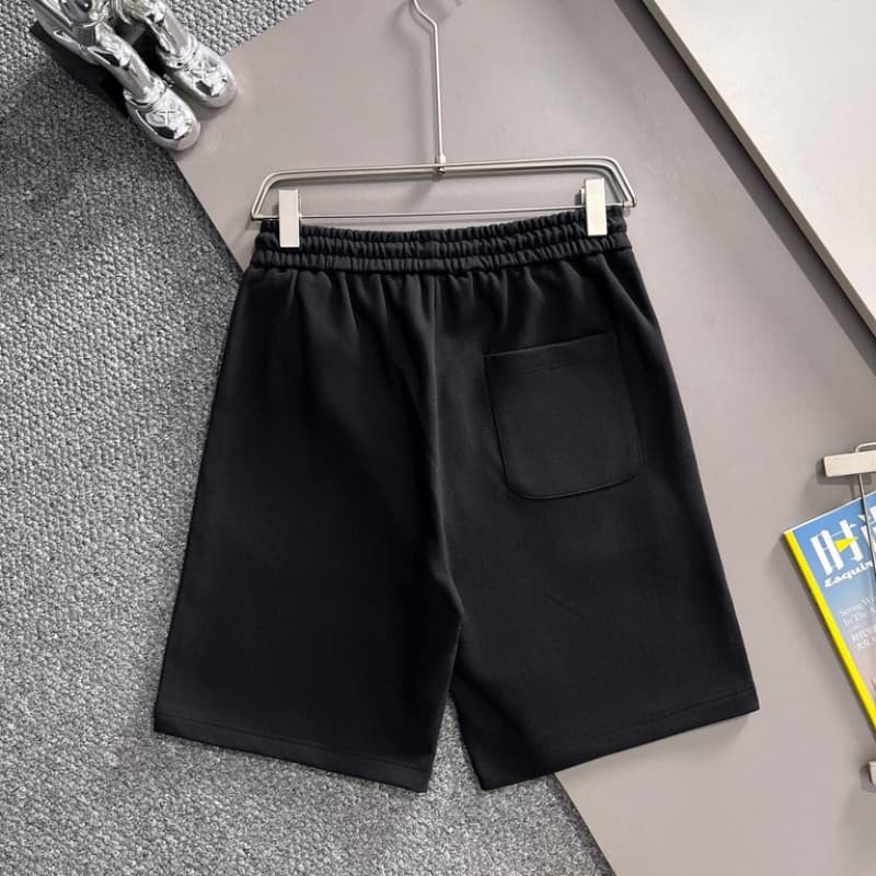 3D Shadow Knit Embroidered Shorts