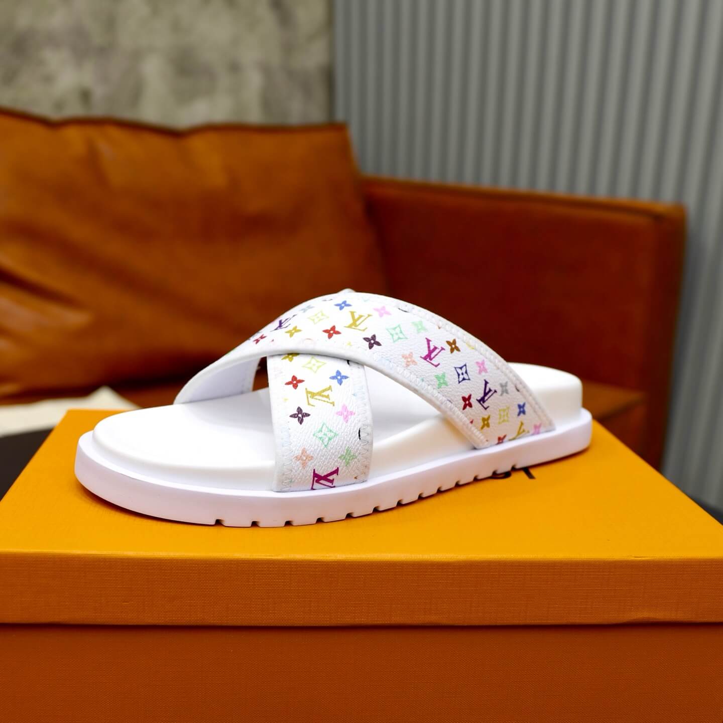 Colorful Jacquard Slippers