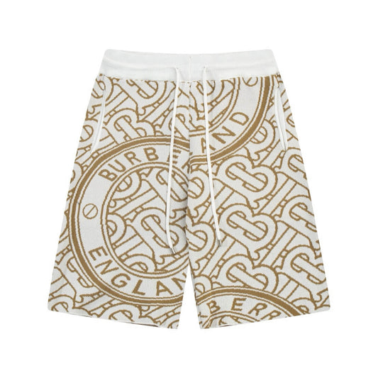 All-Over Print Knit Shorts