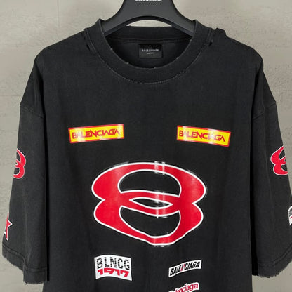 Washed Distressed Vintage T-Shirt