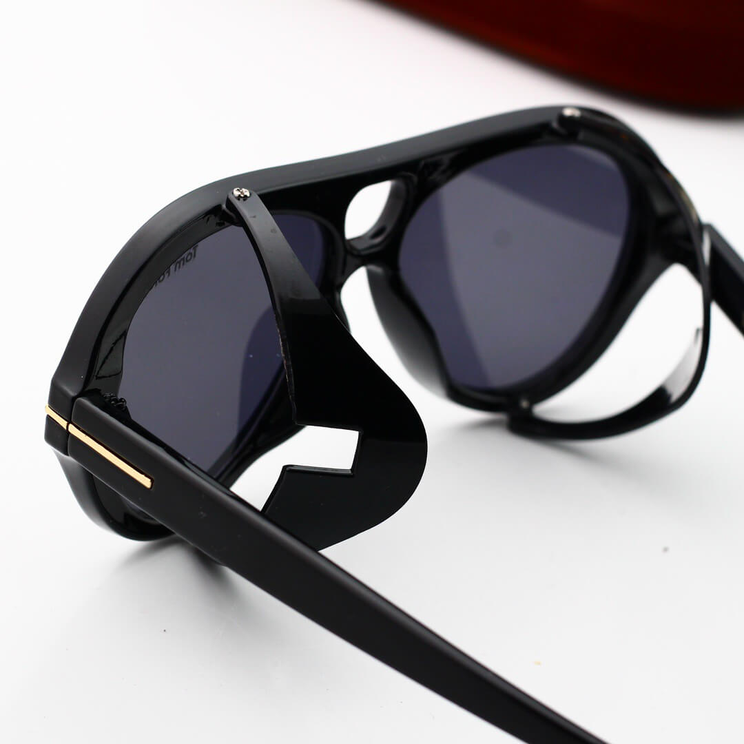 Personalized Hollow Oversized Frame Sunglasses