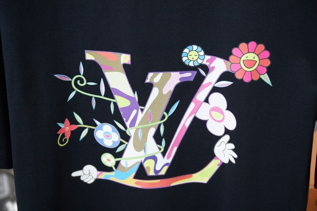 Cartoon Print T Shirt