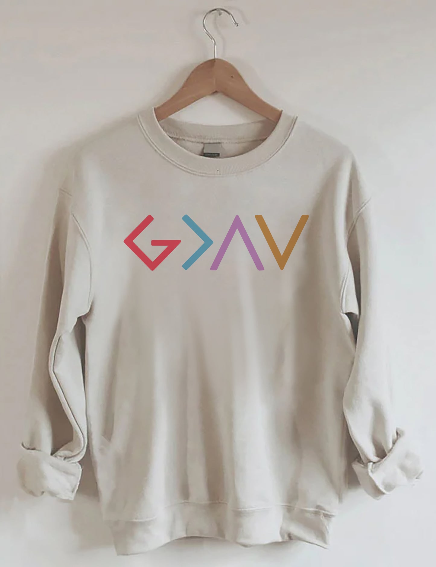 God Is Greater Than The Highs And Lows Sweatshirt