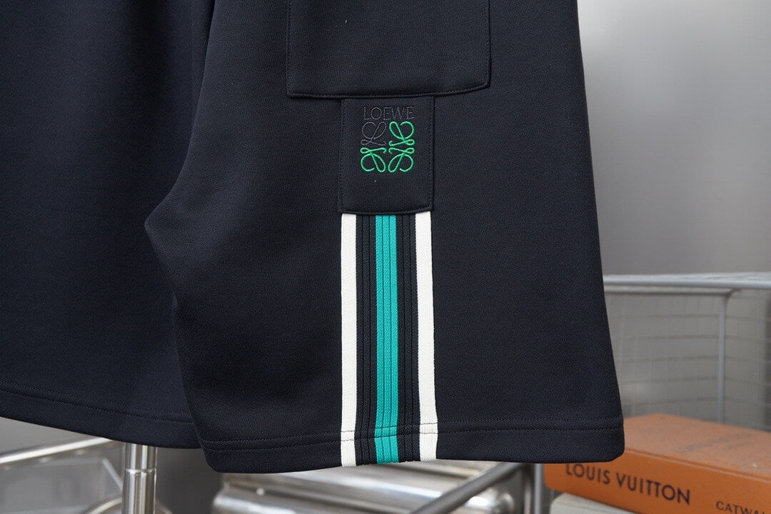 Classic Embroidered Pattern Shorts