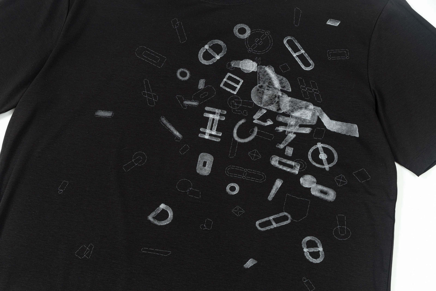 Blue Print T Shirt