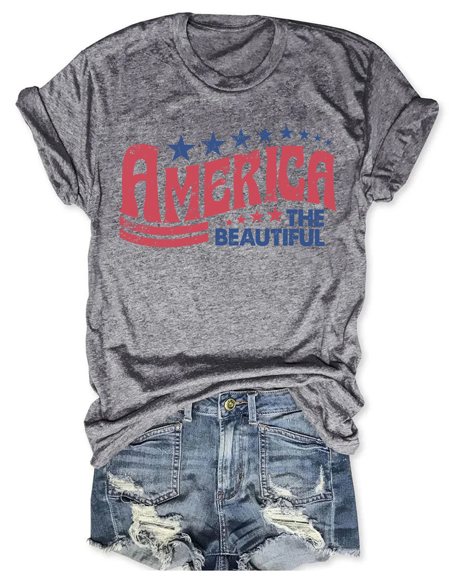 She Loves Jesus and America Too T-Shirt