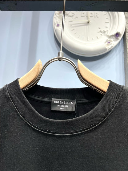 Silicone Overlapping Letter T Shirt