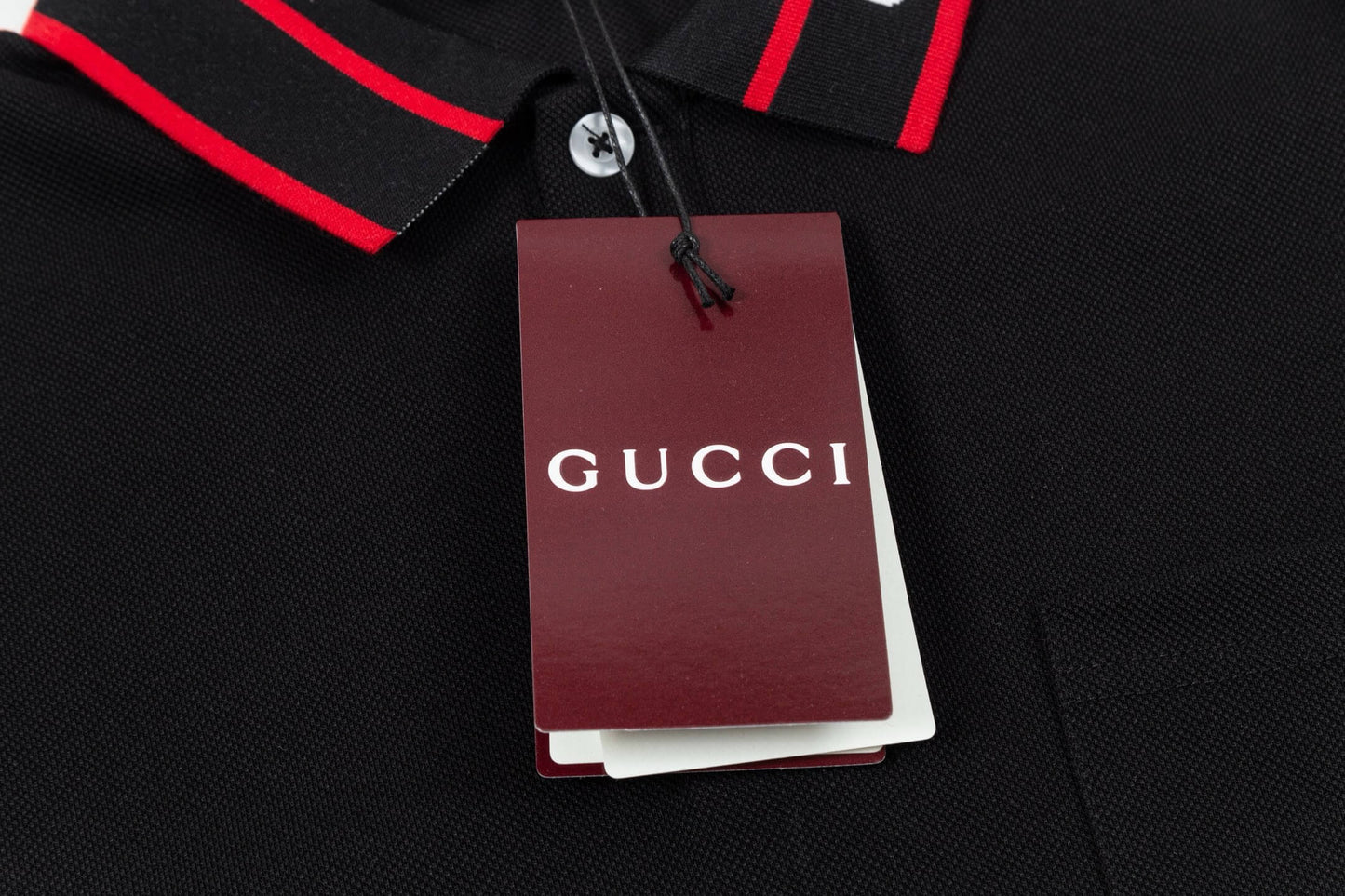 Two-Tone Stripes Polo T Shirt