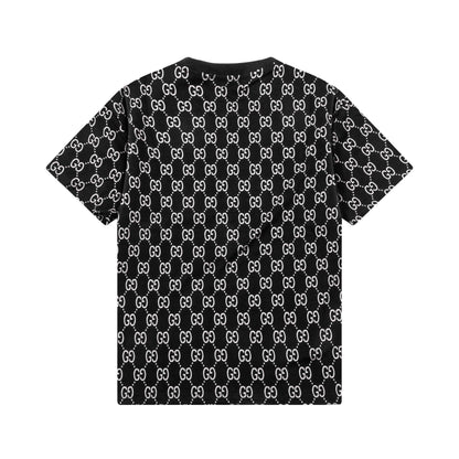 Multicolor Double G Full Print T Shirt
