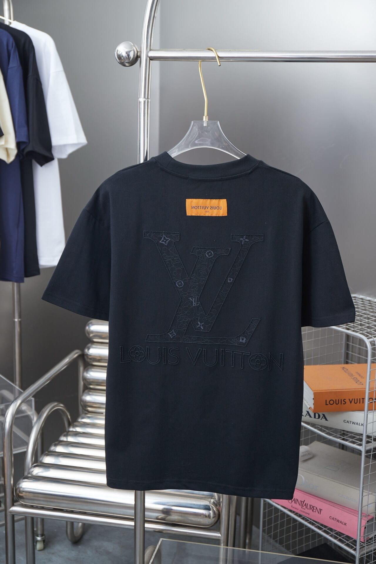 Toothbrush Embroidery Graphic T Shirt