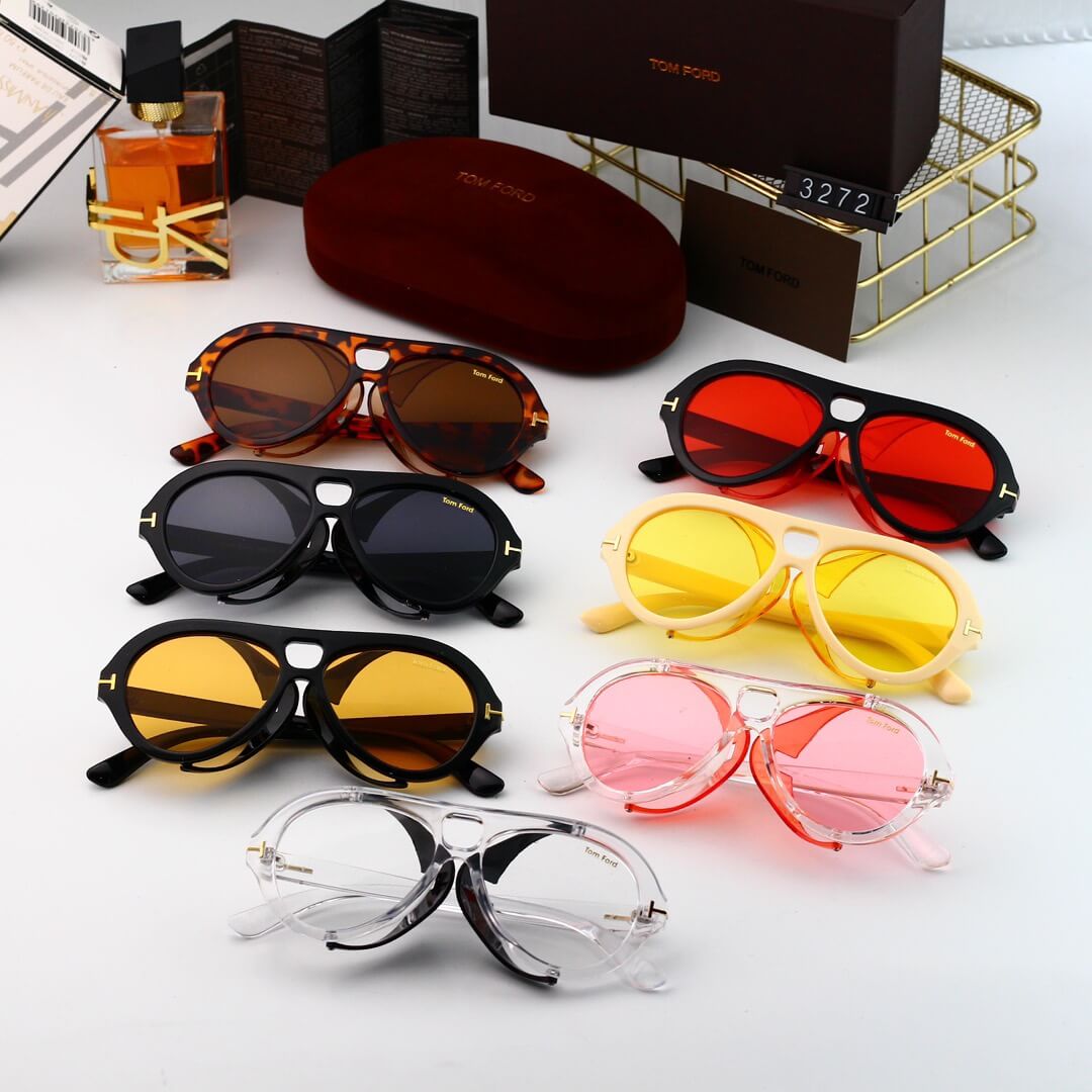 Personalized Hollow Oversized Frame Sunglasses