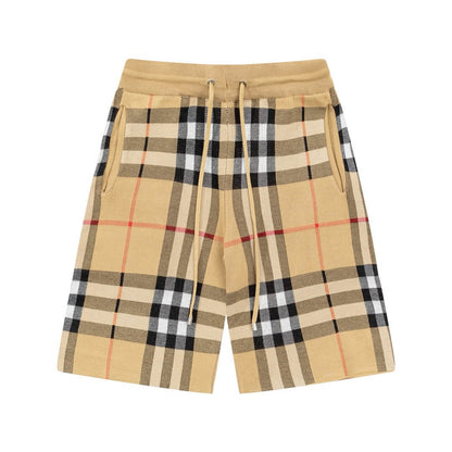 Striped Knit Shorts