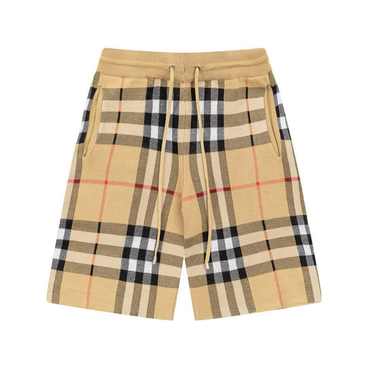 Striped Knit Shorts