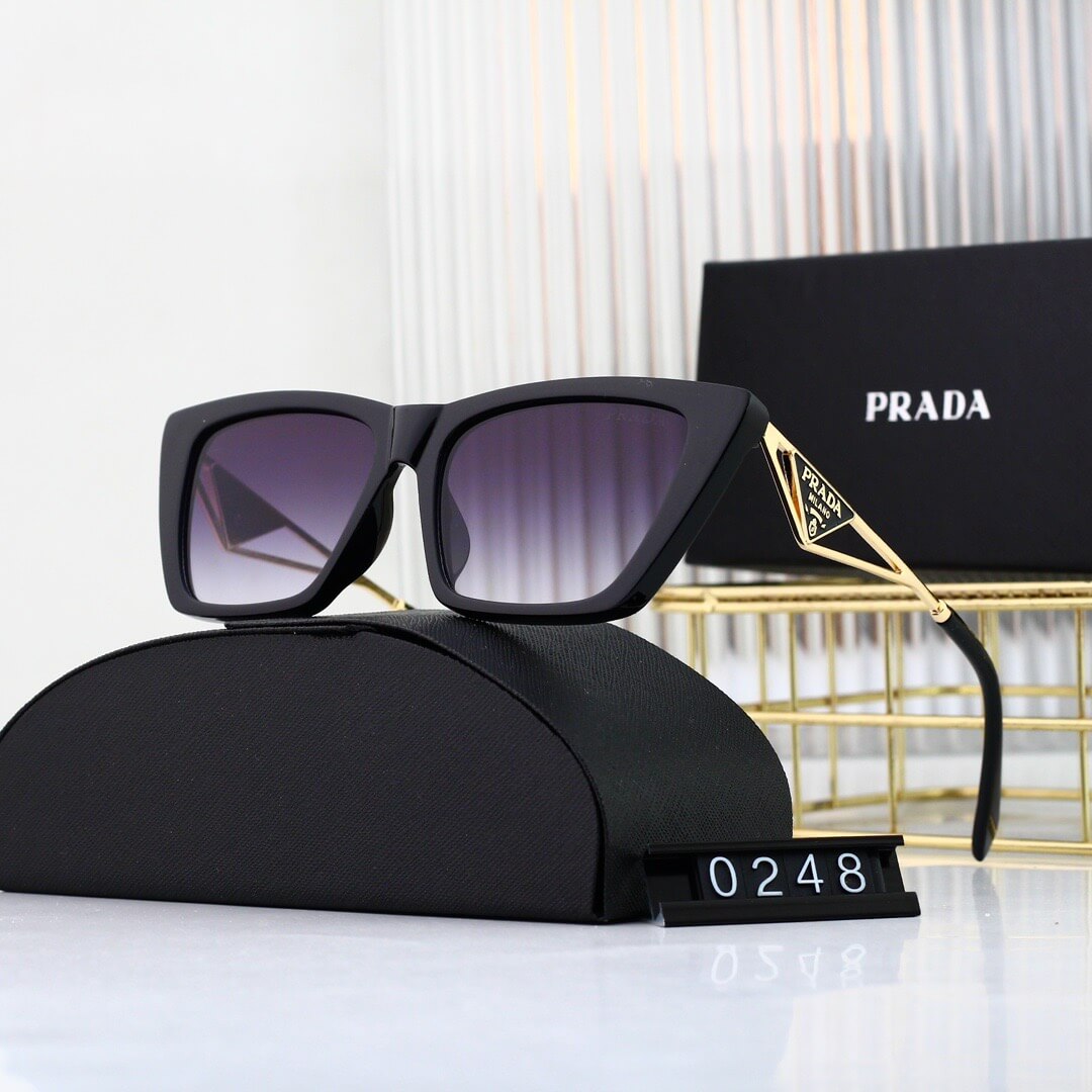 Elegant Metal Hollow Temple Sunglasses