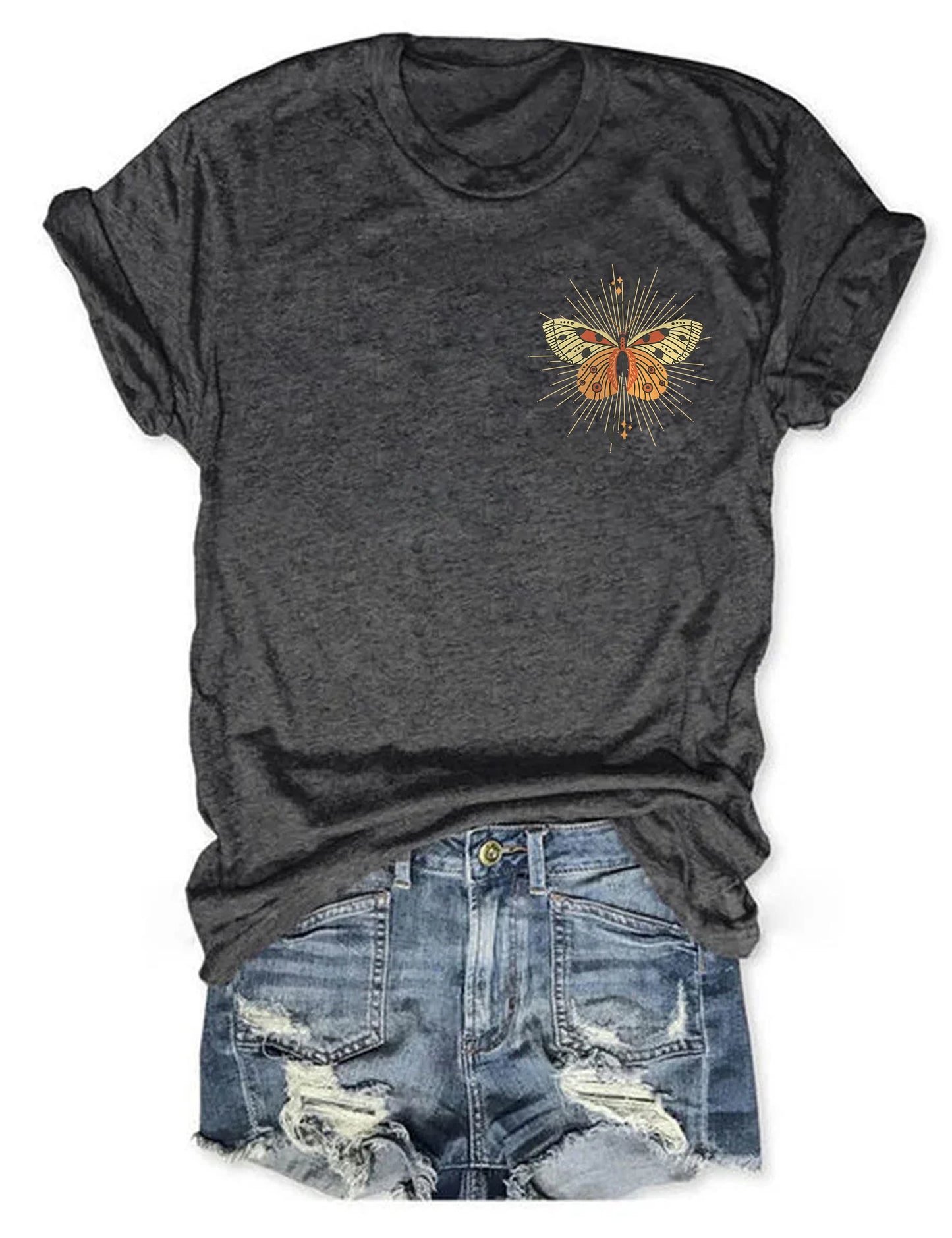 Celestial Moth Butterfly T-shirt