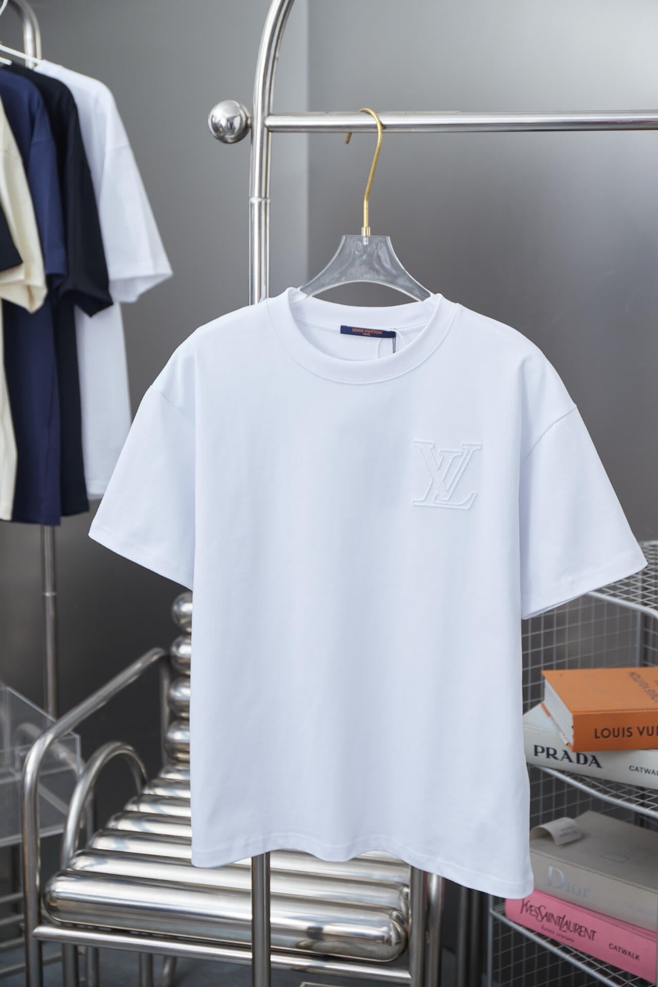 Toothbrush Embroidery Graphic T Shirt