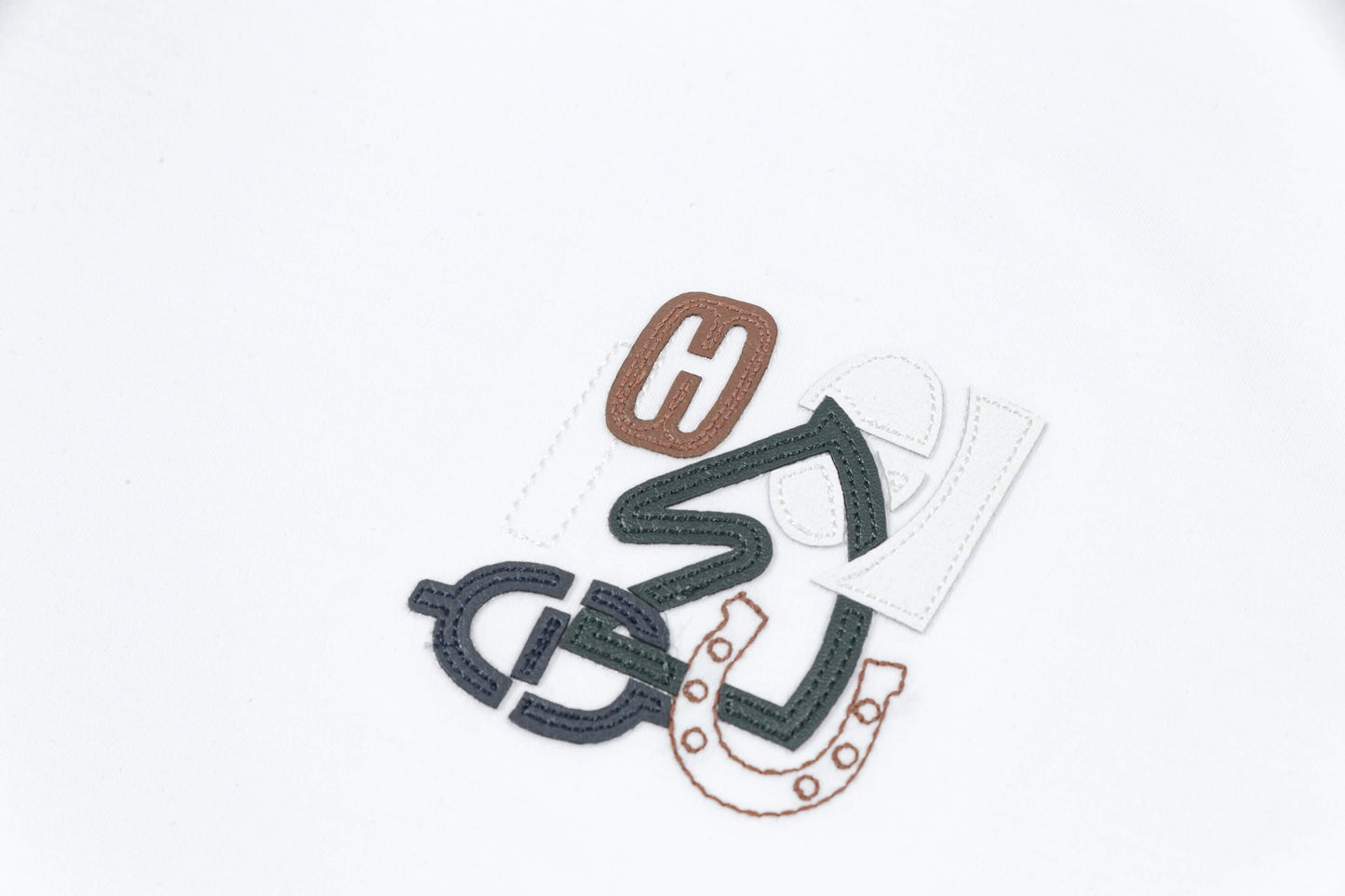 Blue Embroidery T Shirt