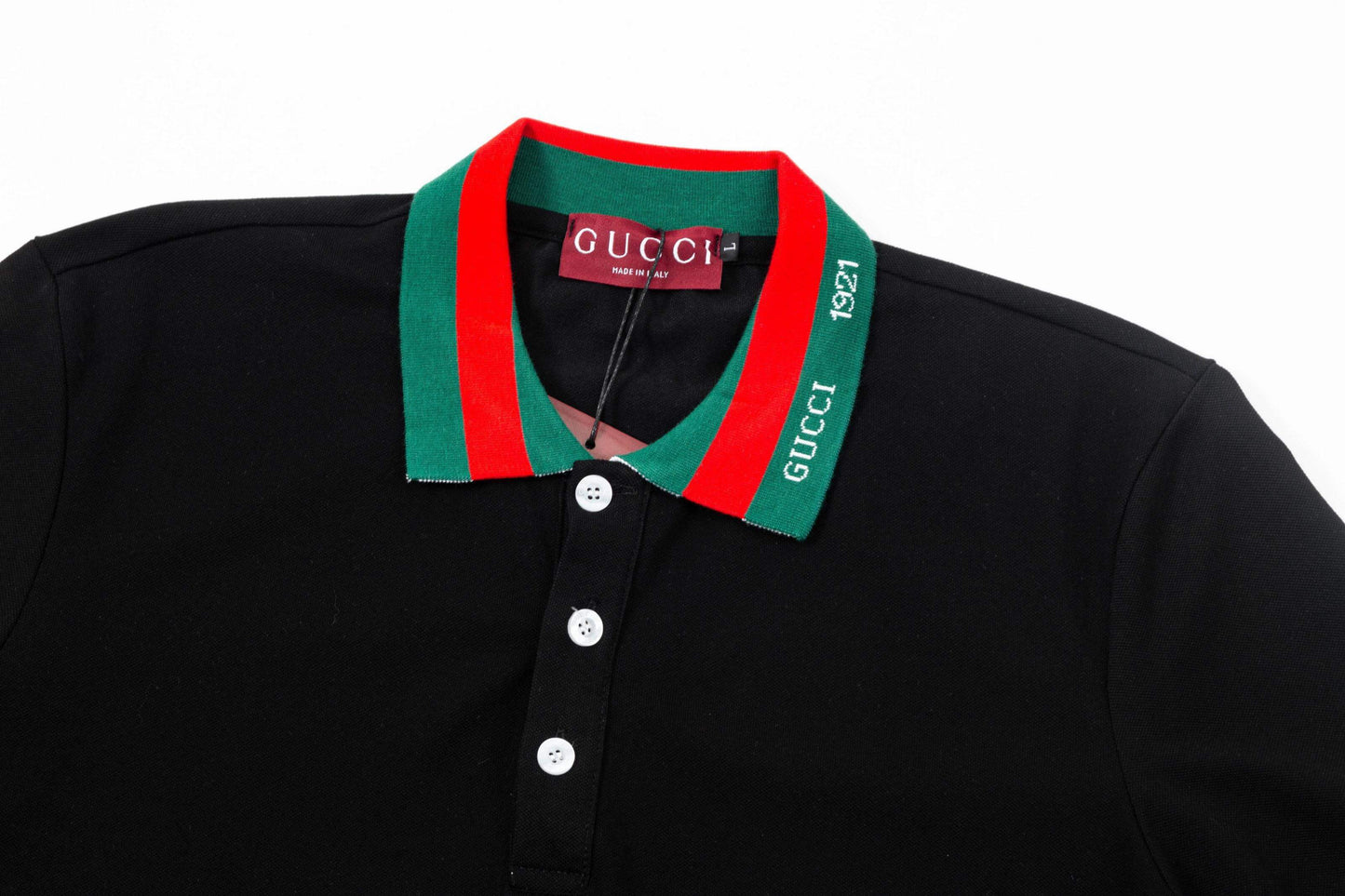 Red And Green Stripes Polo Shirt