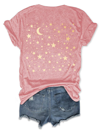 Shiny Mysterious Moon Phase T-shirt