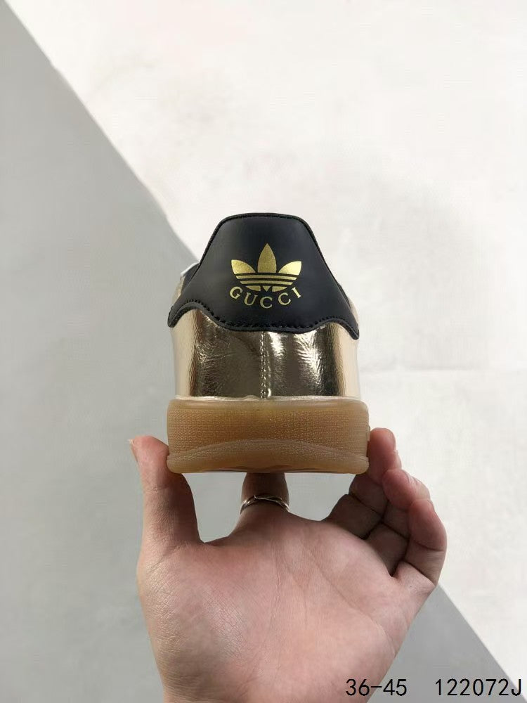 Classic gold sneakers