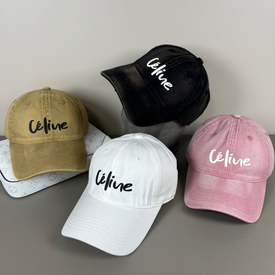 Casual Style Distressed Craft Art Font Printed Cap